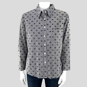 Band of Outsiders Pinstripe Blouse - 2US